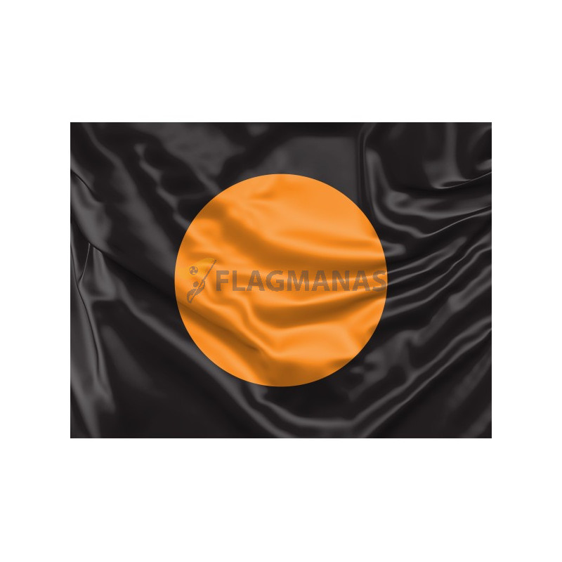 Juoda vėliava su oranžiniu apskritimu (Pašalinti techn. problemas)
