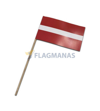 Latvijos popierinė vėliavėlė