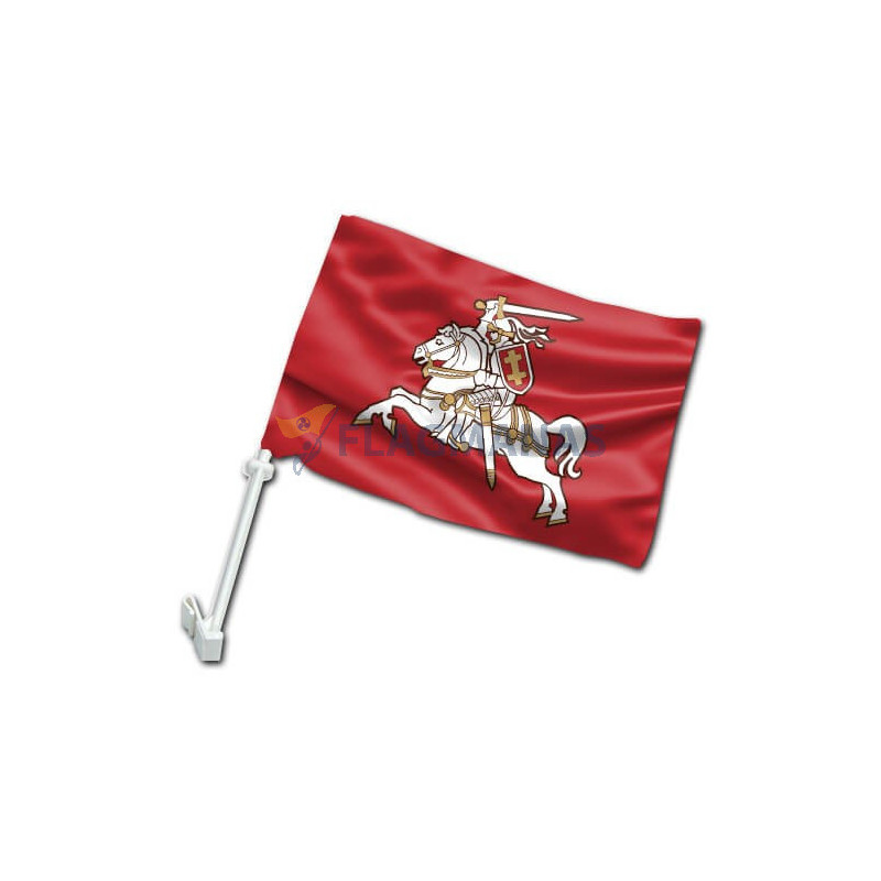 Senojo Vyčio II automobilinė vėliavėlė su koteliu