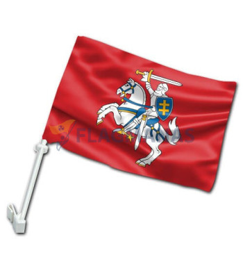 Senojo Vyčio IV automobilinė vėliavėlė su koteliu