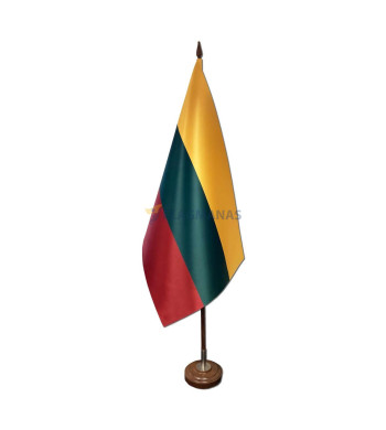 Prabangi Lietuvos vėliava, standaus audinio