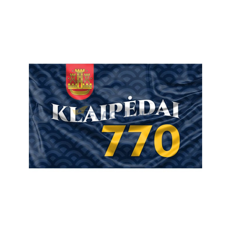 Klaipėdos gimtadienio vėliava
