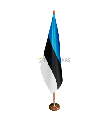 Prabangi Estijos vėliava, standaus audinio