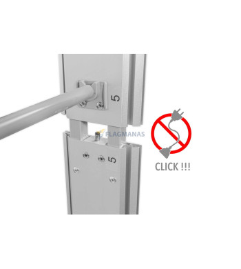 Mobili šviesdėžė Flagman Pro, 300 x 240 cm