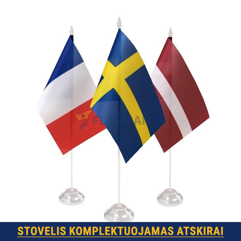 Valstybių, Šalių stalinės vėliavėlės