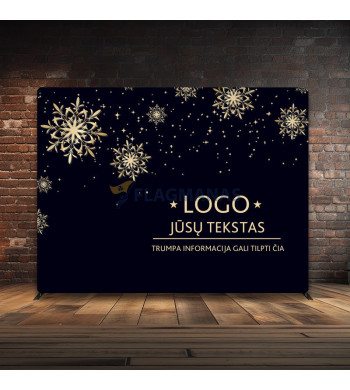 Tekstilinė sienelė su dizainu „Kalėdinė tematika“