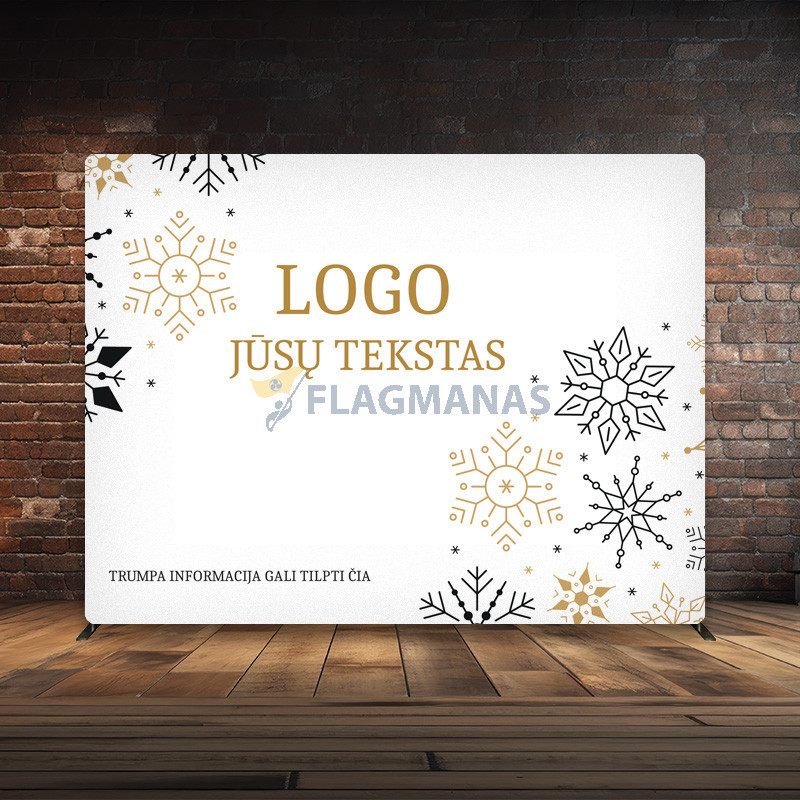 Tekstilinė sienelė su dizainu „Kalėdinė tematika“ III