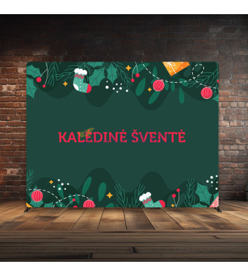 Tekstilinė sienelė su dizainu „Kalėdinė tematika“ IV