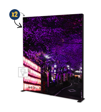 Mobili šviesdėžė Flagman Pro Black, 200 x 250 cm