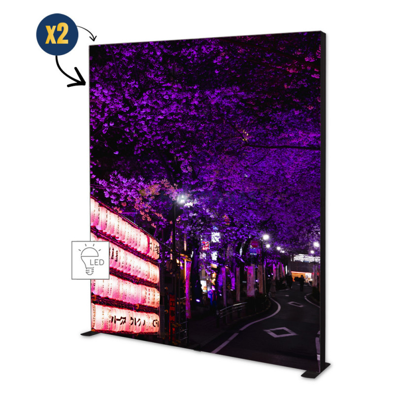 Mobili šviesdėžė Flagman Pro Black, 200 x 250 cm