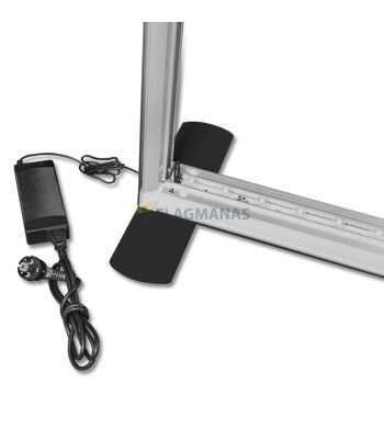 Mobili šviesdėžė Flagman Pro Black, 300 x 250 cm